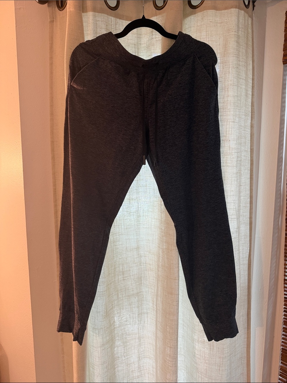 lululemon athletica Dark Charcoal Gray Track Joggers